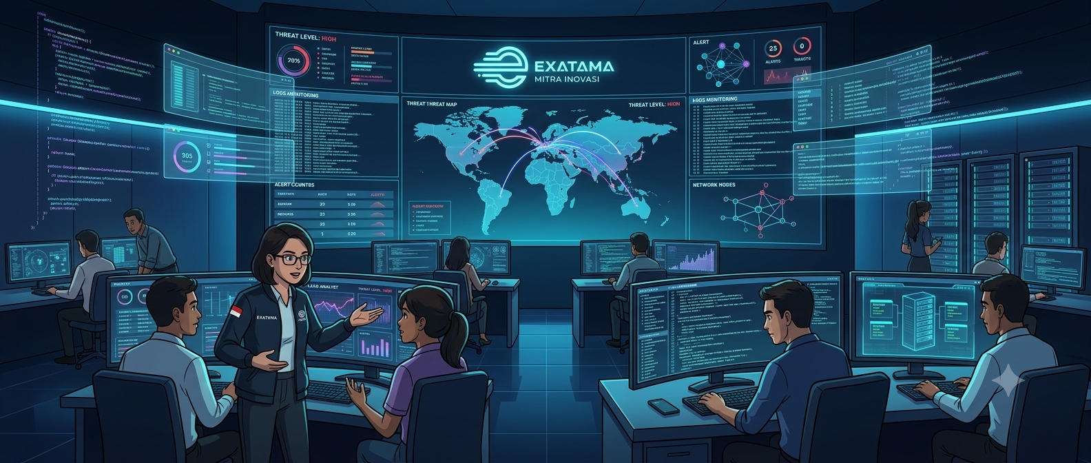 Cybersecurity Solution command center